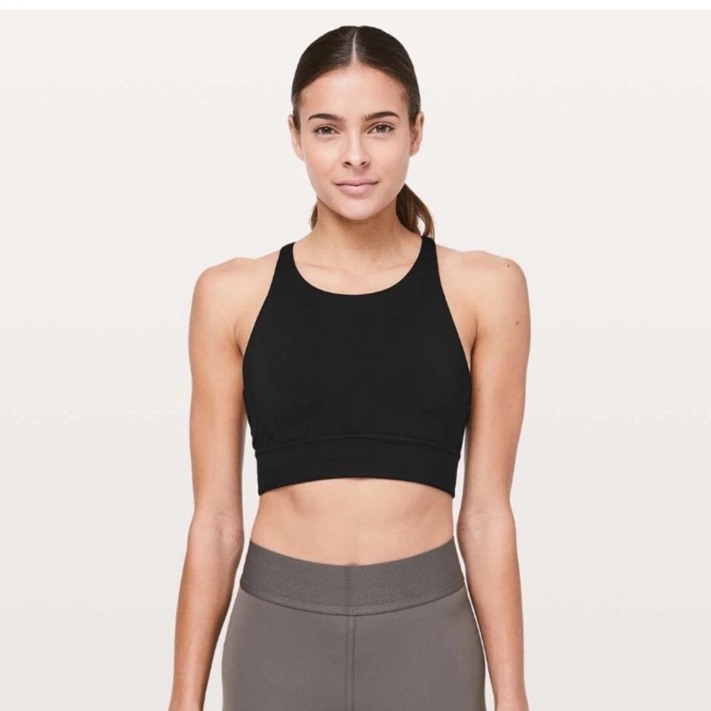 Lululemon x SoulCycle Black Ride & Reflect Workout Yoga Gym Lift Sports Bra 6